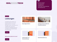 isol-tech.de Webseite Vorschau