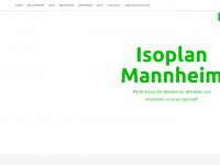 isoplan-mannheim.de Webseite Vorschau