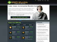 mmo-mumble.com Webseite Vorschau