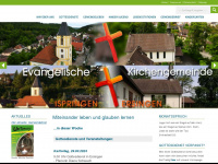 ispringen-evangelisch.de Webseite Vorschau