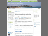 israel2009.wordpress.com Webseite Vorschau