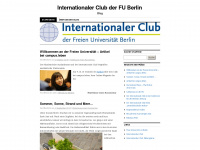 internationalerclub.wordpress.com Webseite Vorschau