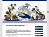 tierschutzverein-hagen.de Webseite Vorschau