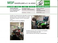 msf-sauerland.de Webseite Vorschau