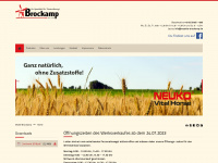muehle-brockamp.de Webseite Vorschau