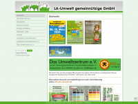 la-umwelt.de Webseite Vorschau