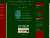 cappenberger-schleppjagdverein.de Webseite Vorschau