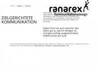 ranarex.de Webseite Vorschau