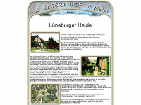 ferienhof-jameln-lüneburger-heide.de Webseite Vorschau