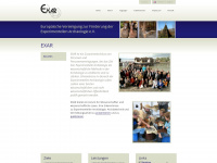 exar.org Webseite Vorschau