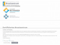 brustzentrum-linker-niederrhein.de Webseite Vorschau