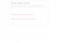 think-baby-think.com Webseite Vorschau