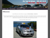 dis-taxi.ch Webseite Vorschau