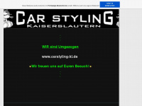 car-styling-kl.de.tl Webseite Vorschau