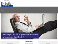 it-butler.de Webseite Vorschau