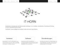 it-horn.de Webseite Vorschau