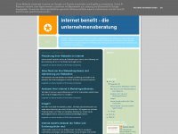 internetbenefit-blog.blogspot.com Webseite Vorschau