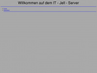 it-jell-server.de Webseite Vorschau