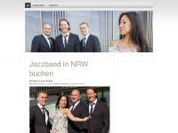 jazzband-nrw.de Webseite Vorschau