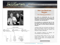 jazzgarten.com Webseite Vorschau