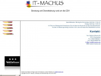 it-machus.de Webseite Vorschau