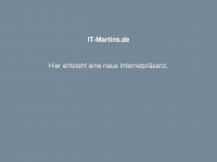 it-martins.de Webseite Vorschau