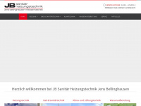 jb-sanitaer.de Webseite Vorschau
