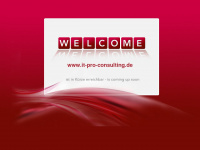 it-pro-consulting.de Webseite Vorschau