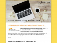 laghw-nrw.de Webseite Vorschau