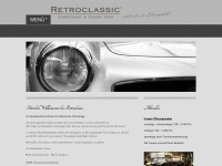 retroclassic.com Webseite Vorschau