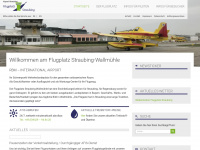 airport-straubing.com Webseite Vorschau