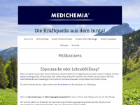 medichemia.de Webseite Vorschau