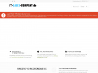 it-sales-company.de Webseite Vorschau