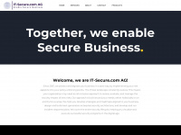 it-secure.com Webseite Vorschau