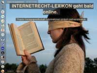 internetrecht-lexikon.de Webseite Vorschau