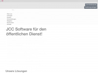 jccsoftware.de Webseite Vorschau