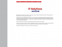 it-solutions-online.de Webseite Vorschau