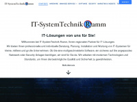 it-str.de Webseite Vorschau