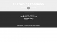 it-training-essmann.de Webseite Vorschau