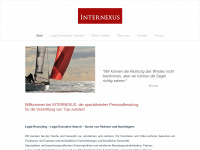 internexus.de Webseite Vorschau