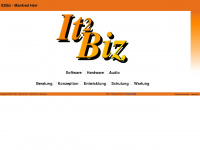 it2biz.de Webseite Vorschau