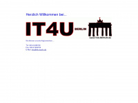 it4u-berlin.de Webseite Vorschau