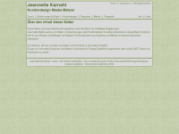 jeannette-karnahl.de Webseite Vorschau