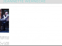 jeannette-wernecke.com Webseite Vorschau