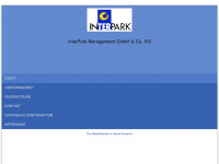 interparkmanagement.de Webseite Vorschau