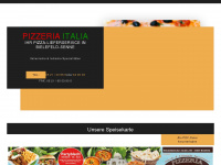 italia-pizzeria.de Webseite Vorschau