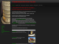 italien-dekoration.de Webseite Vorschau