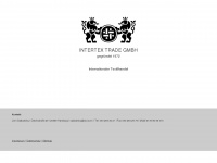 intertex-trade.de Webseite Vorschau