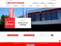 intertrans.de Webseite Vorschau