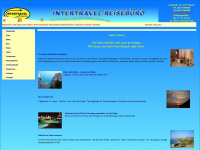 intertravel-reisebuero.de Webseite Vorschau